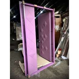 НАШІ РОБОТИ Вхідні двері металеві в квартиру з МДФ накладками